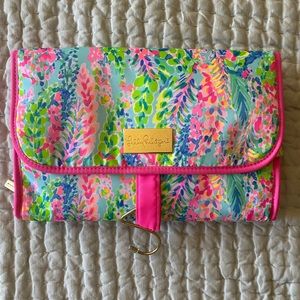 Lilly Pulitzer travel makeup bag